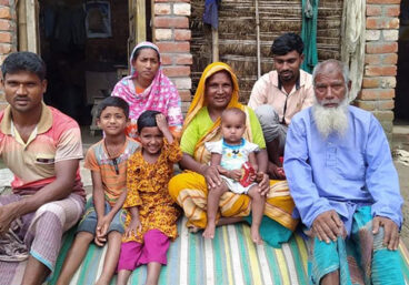 Family in Bangladesh