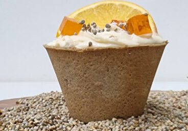 iron pearl millet cheesecake