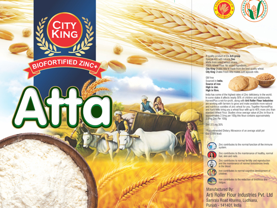 Arti Roller Zinc Wheat Flour